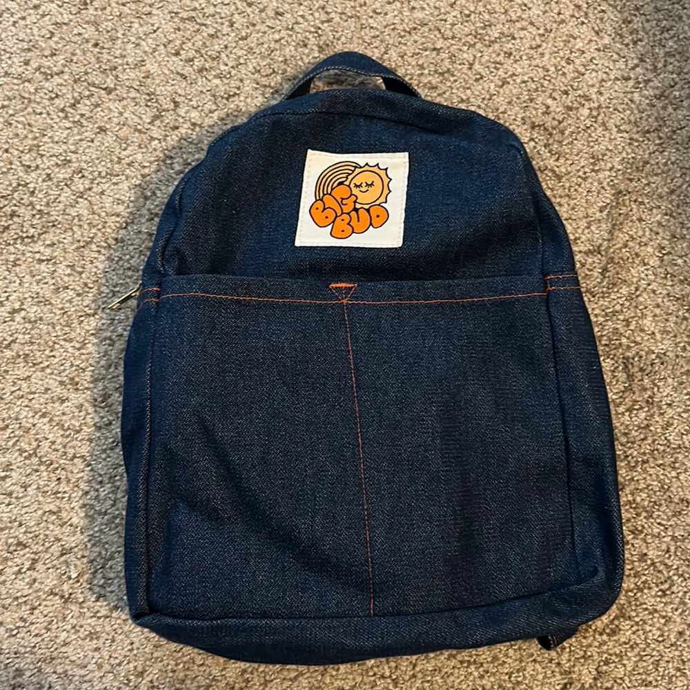 Big Bud Press denim backpack